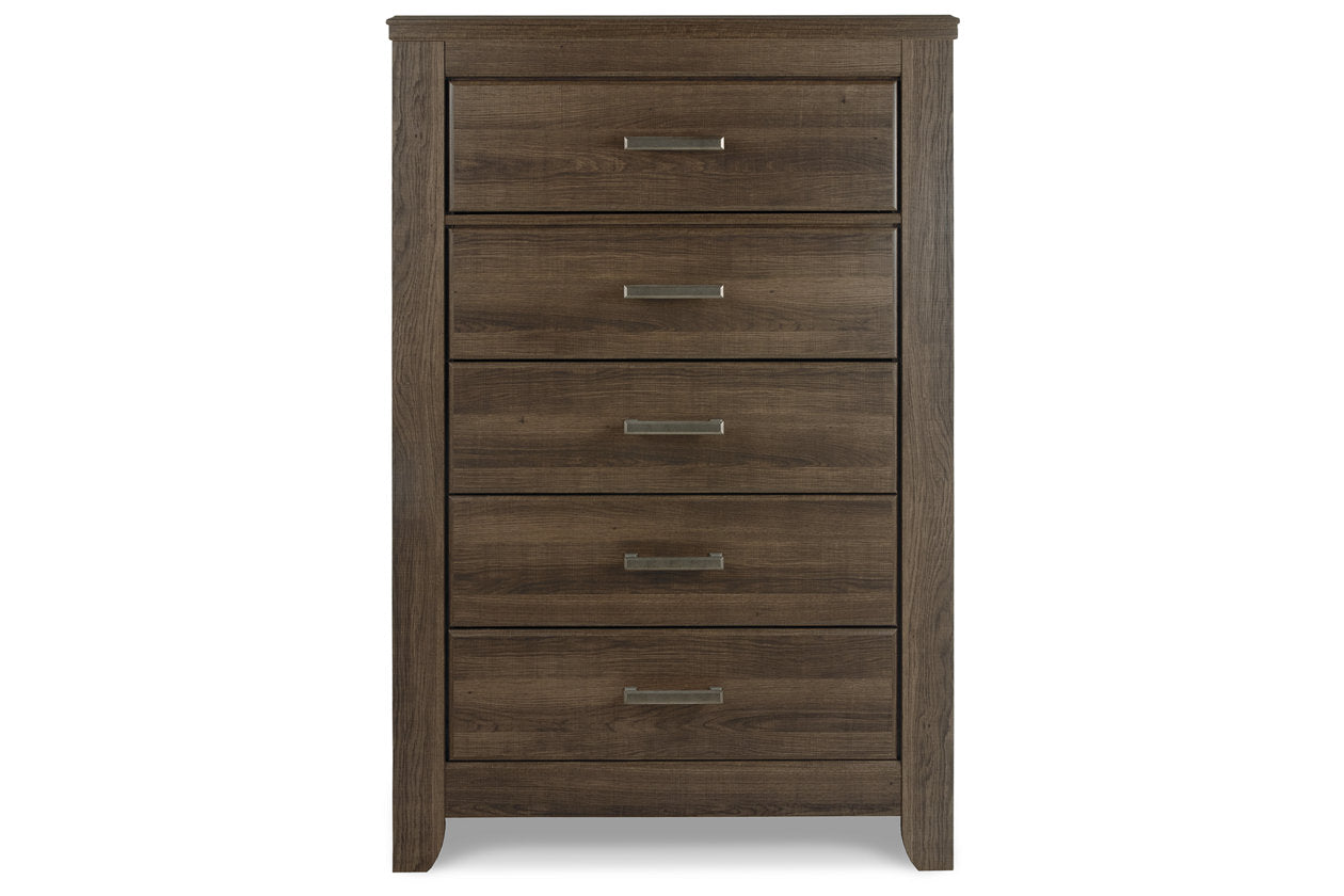 Juararo Dark Brown Chest of Drawers - B251-46 - Luna Furniture - Dallas Store