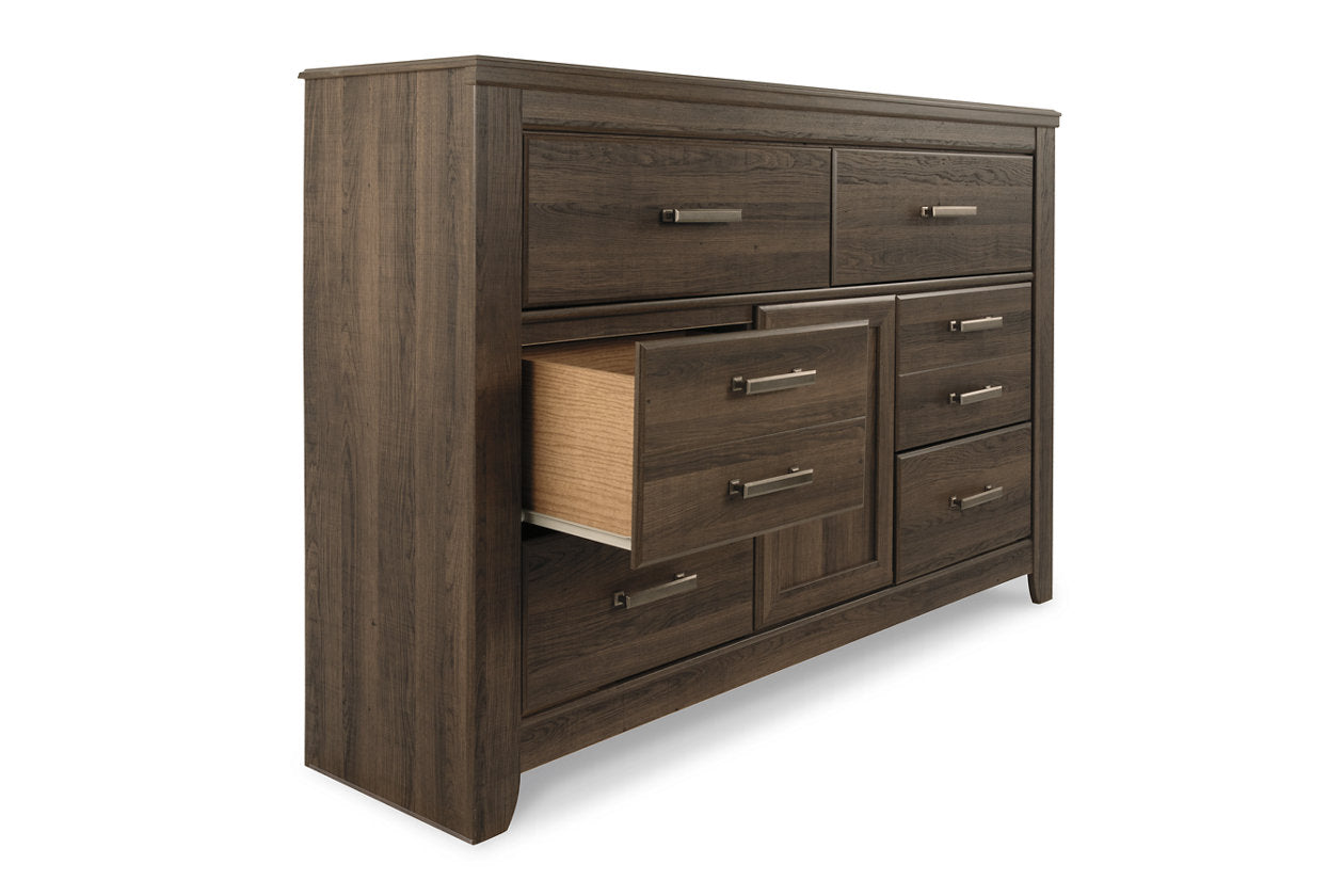 Juararo Dark Brown Dresser - B251-31 - Luna Furniture - Dallas Store