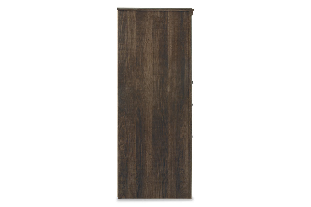 Juararo Dark Brown Dresser - B251-31 - Luna Furniture - Dallas Store