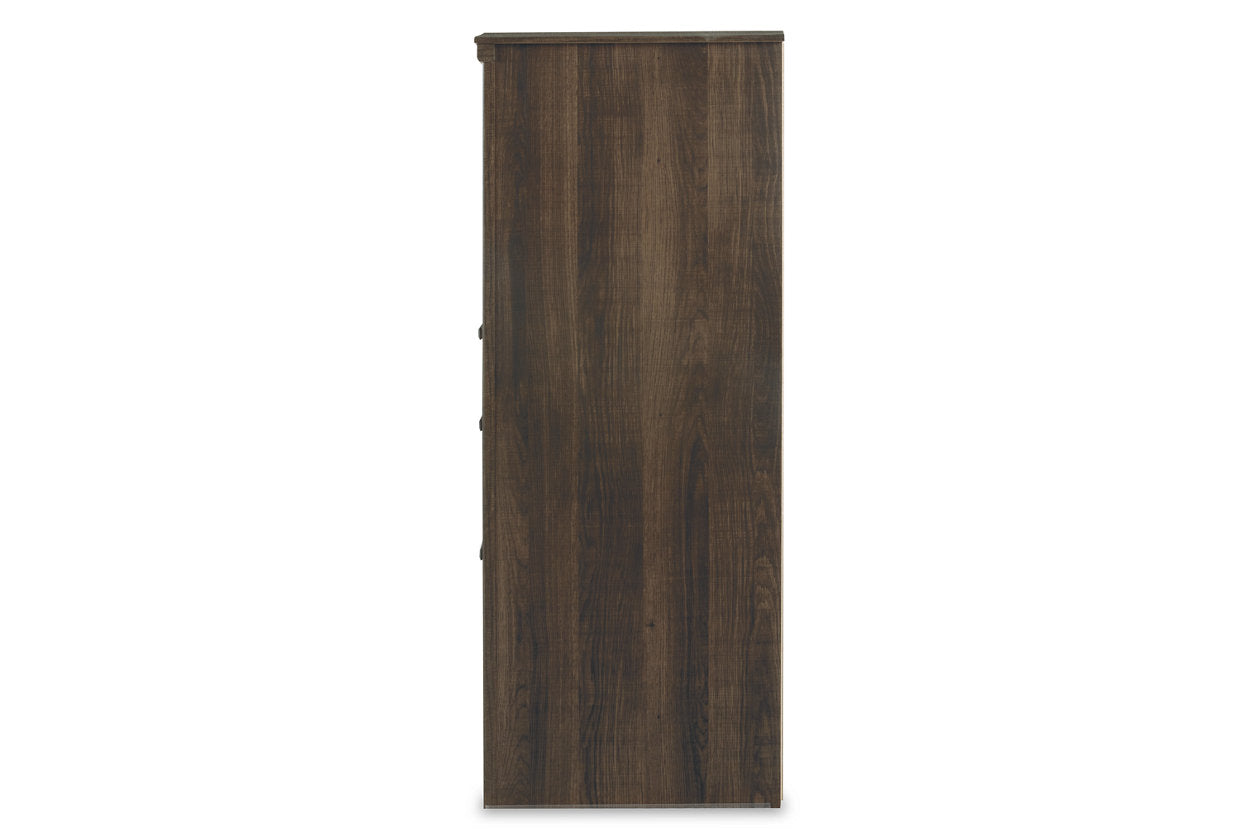 Juararo Dark Brown Dresser - B251-31 - Luna Furniture - Dallas Store