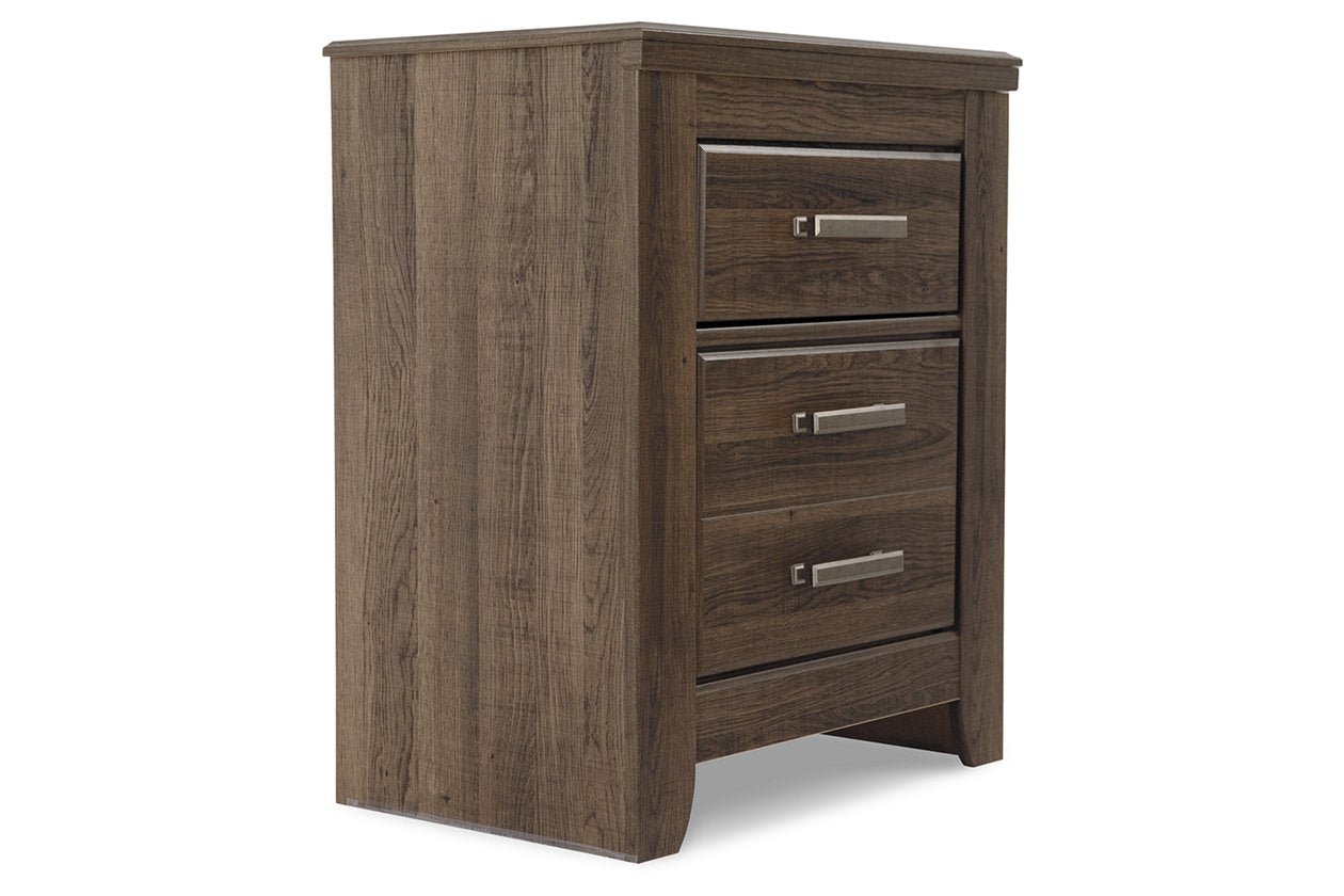 Juararo Dark Brown Nightstand - B251-92 - Luna Furniture - Dallas Store