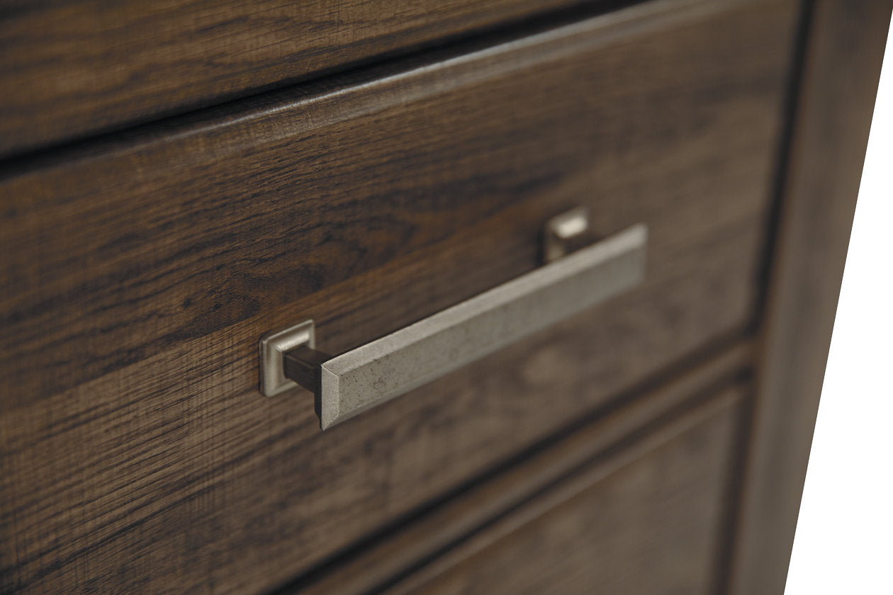 Juararo Dark Brown Nightstand - B251-92 - Luna Furniture - Dallas Store