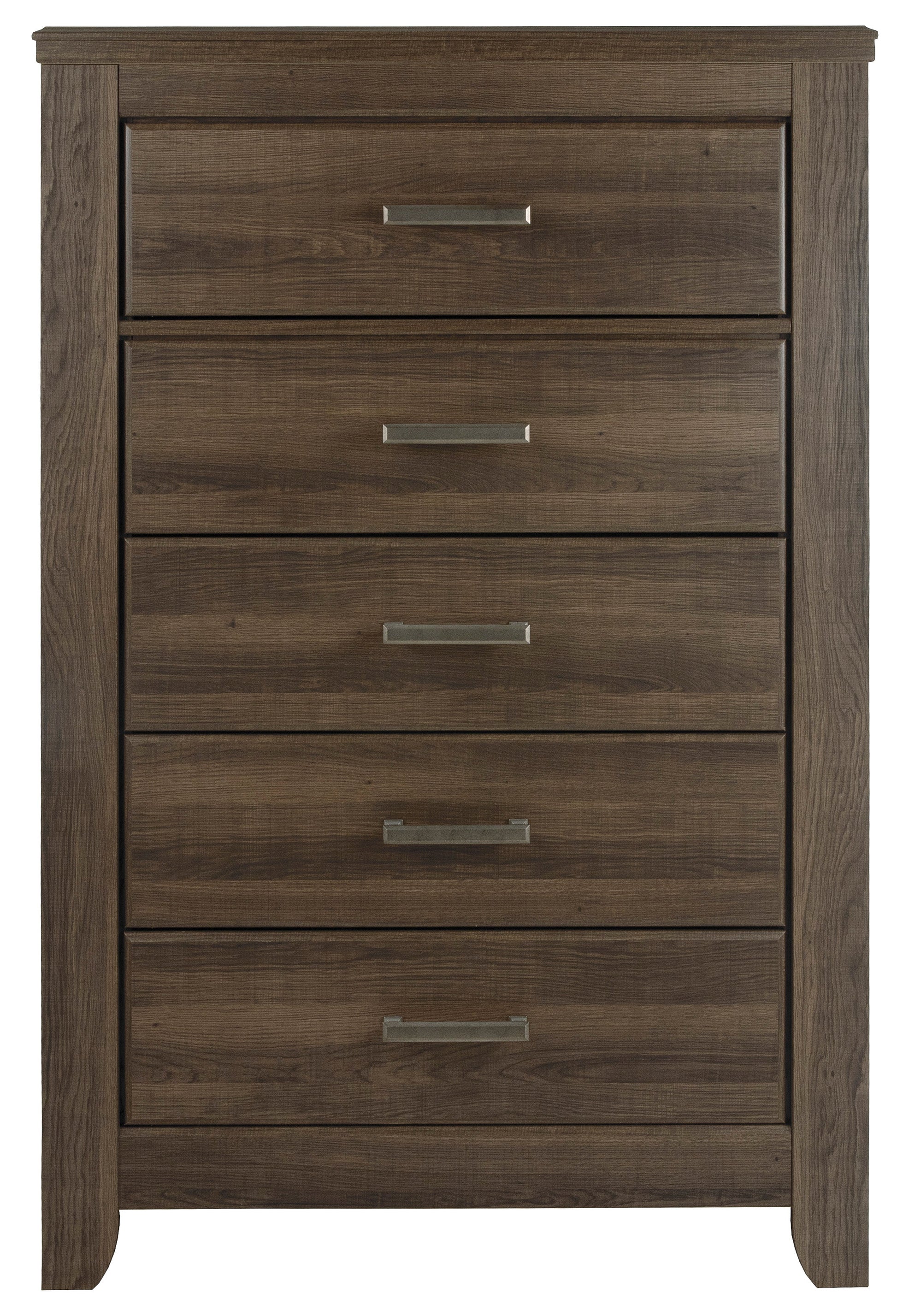 Juararo Dark Brown Panel Bedroom Set - SET | B251-54 | B251-57 | B251-98 | B251-31 | B251-36 - Luna Furniture - Dallas Store