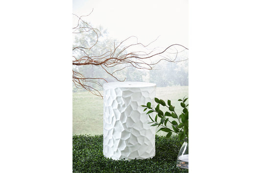 Jungrove White Stool - A3000633 - Luna Furniture - Dallas Store