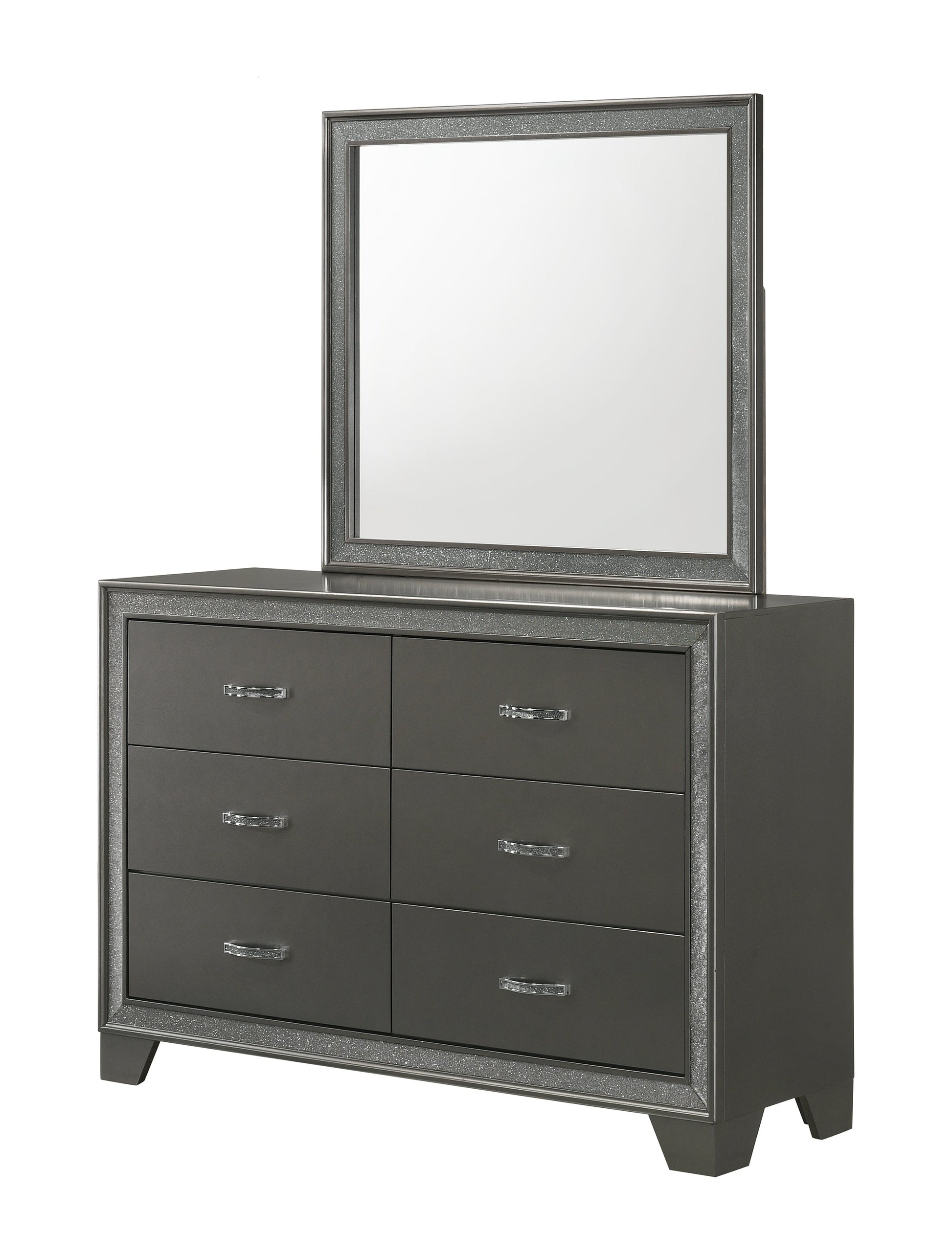 Kaia Gray Panel Bedroom Set - SET | B4750-Q-HBFB | B4750-KQ-RAIL | B4750-2 | B4750-4 - Luna Furniture - Dallas Store
