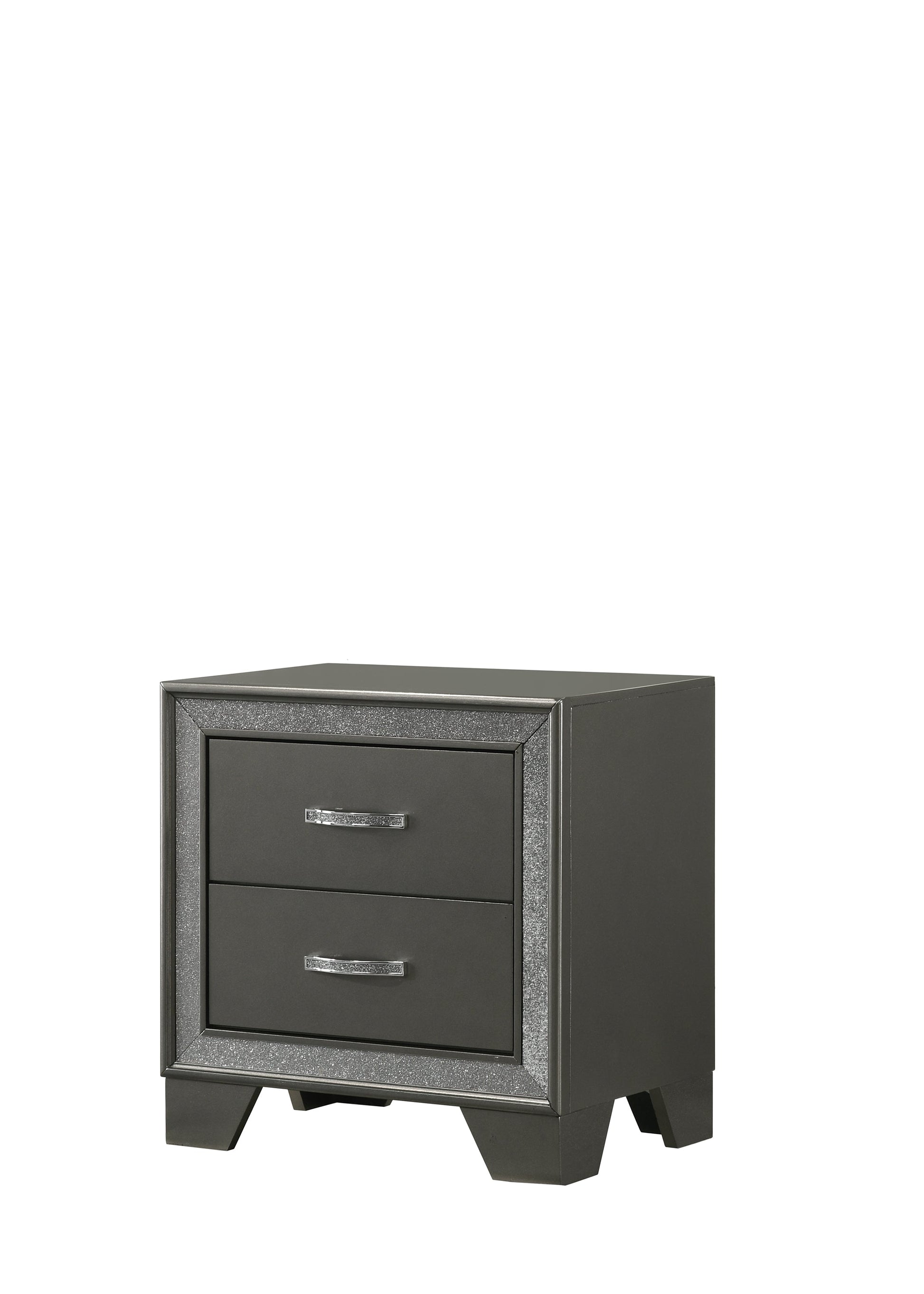 Kaia Gray Panel Bedroom Set - SET | B4750-Q-HBFB | B4750-KQ-RAIL | B4750-2 | B4750-4 - Luna Furniture - Dallas Store