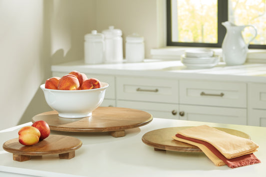 Kaidler Brown Tray Set (Set of 3) - A2000614 - Luna Furniture - Dallas Store