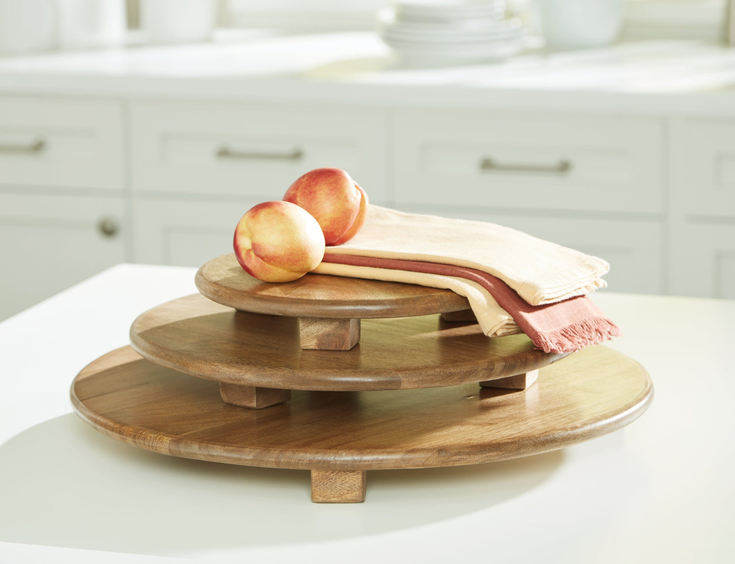 Kaidler Brown Tray Set (Set of 3) - A2000614 - Luna Furniture - Dallas Store