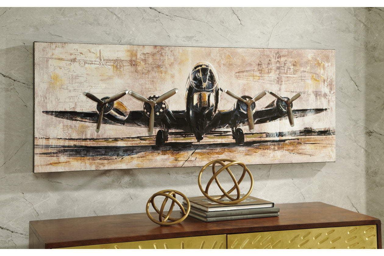 Kalene Brown/Black Wall Art - A8000152 - Luna Furniture - Dallas Store