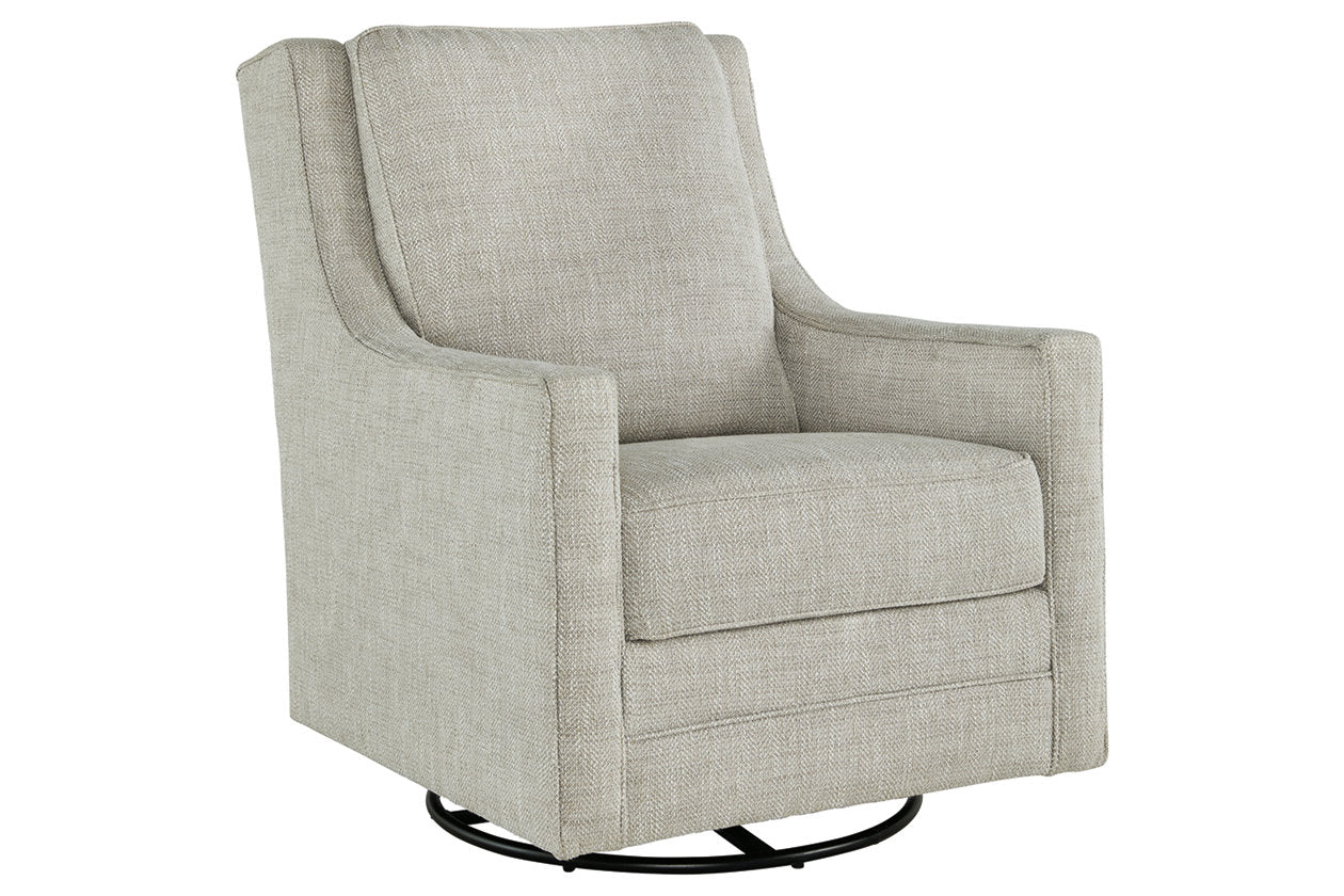 Kambria Fog Swivel Glider Accent Chair - A3000265 - Luna Furniture - Dallas Store