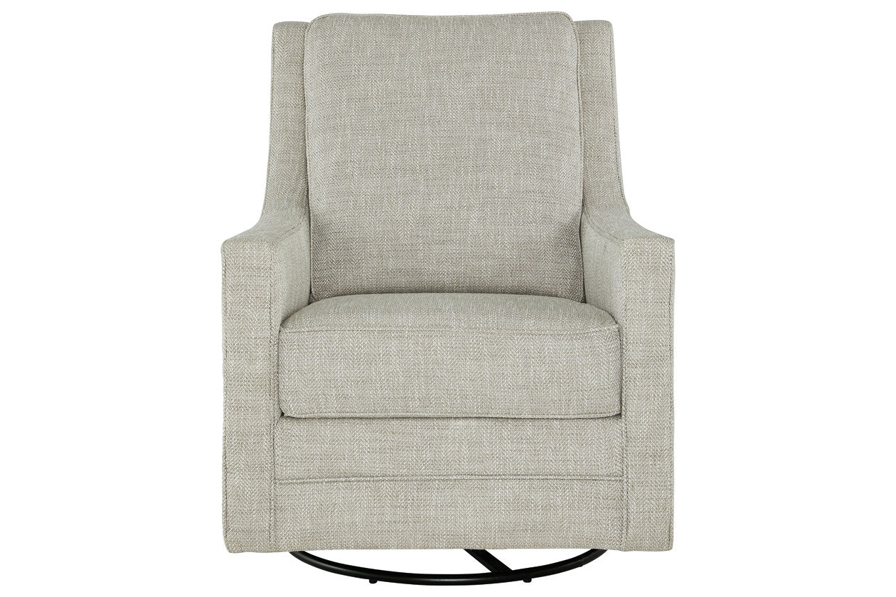 Kambria Fog Swivel Glider Accent Chair - A3000265 - Luna Furniture - Dallas Store