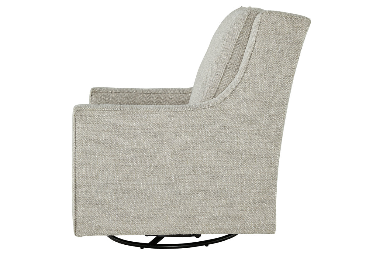Kambria Fog Swivel Glider Accent Chair - A3000265 - Luna Furniture - Dallas Store