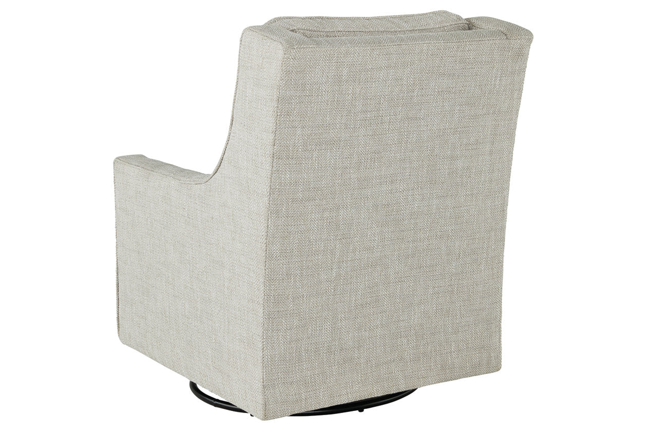 Kambria Fog Swivel Glider Accent Chair - A3000265 - Luna Furniture - Dallas Store