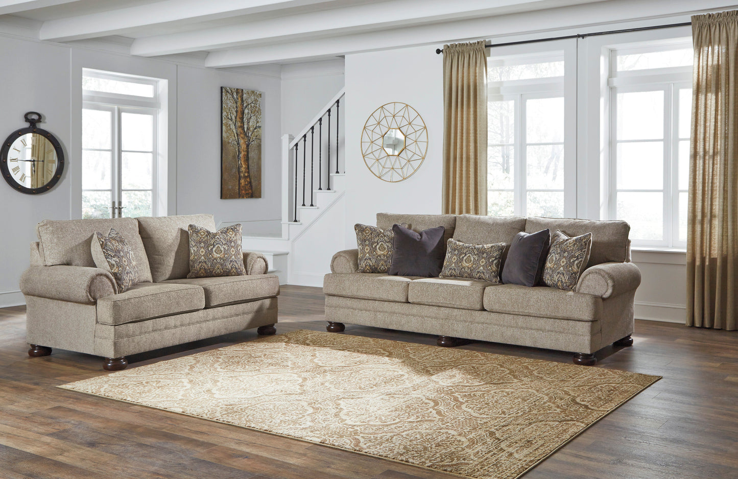 Kananwood Oatmeal Living Room Set - SET | 2960338 | 2960335 - Luna Furniture - Dallas Store