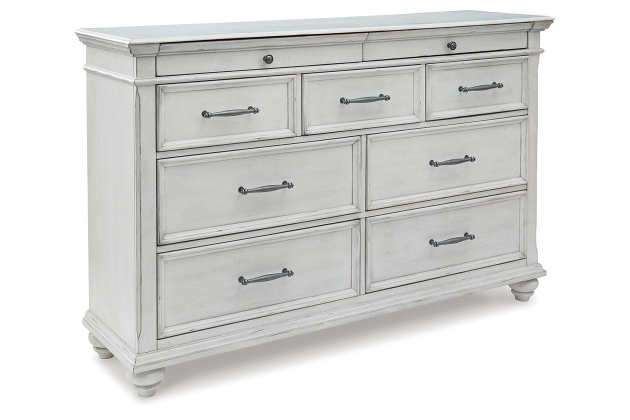 Kanwyn Whitewash Dresser - B777-31 - Luna Furniture - Dallas Store