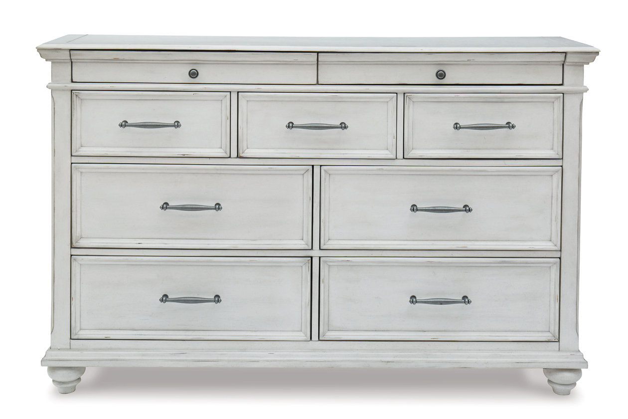 Kanwyn Whitewash Dresser - B777-31 - Luna Furniture - Dallas Store
