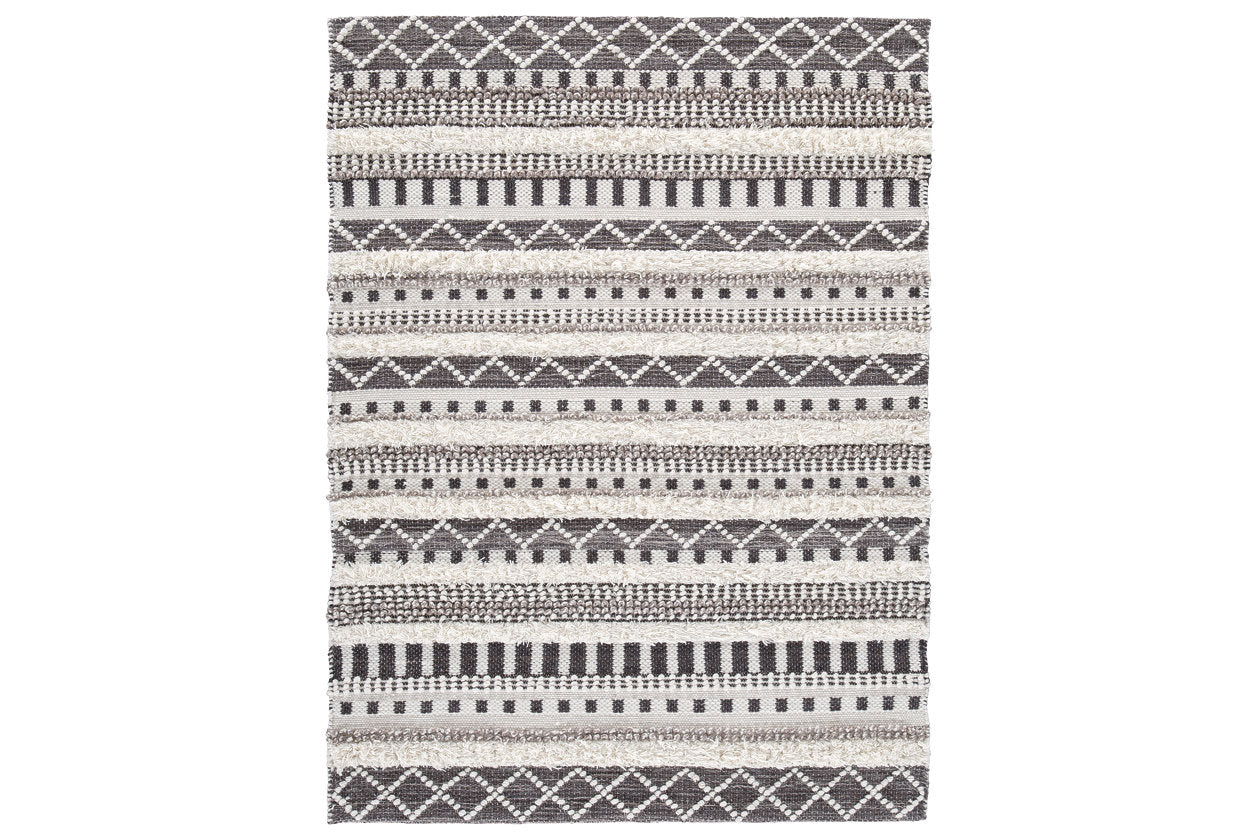 Karalee Ivory/Brown 8' x 10' Rug - R404441 - Luna Furniture - Dallas Store