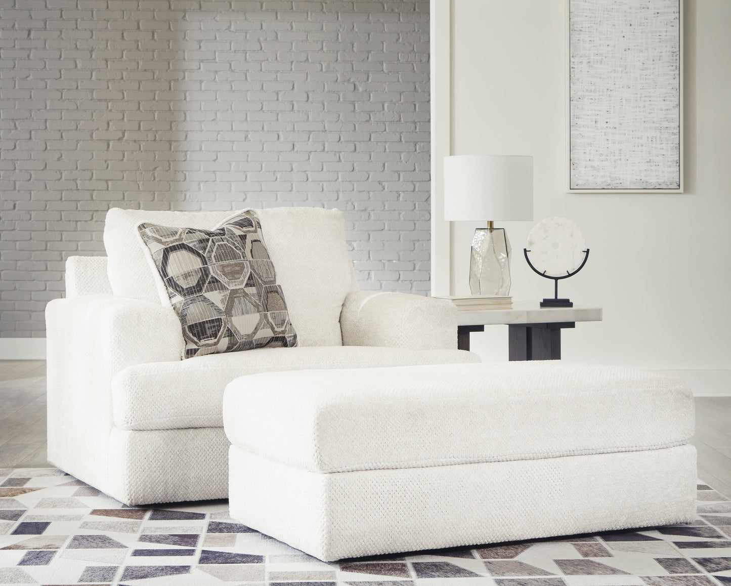 Karinne Linen Living Room Set - SET | 3140338 | 3140335 - Luna Furniture - Dallas Store