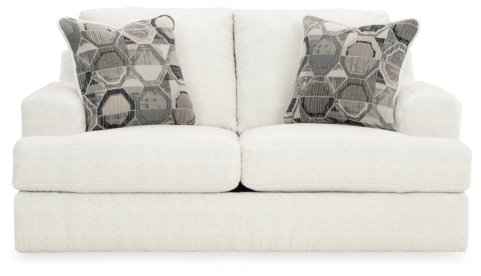Karinne Linen Loveseat - 3140335 - Luna Furniture - Dallas Store