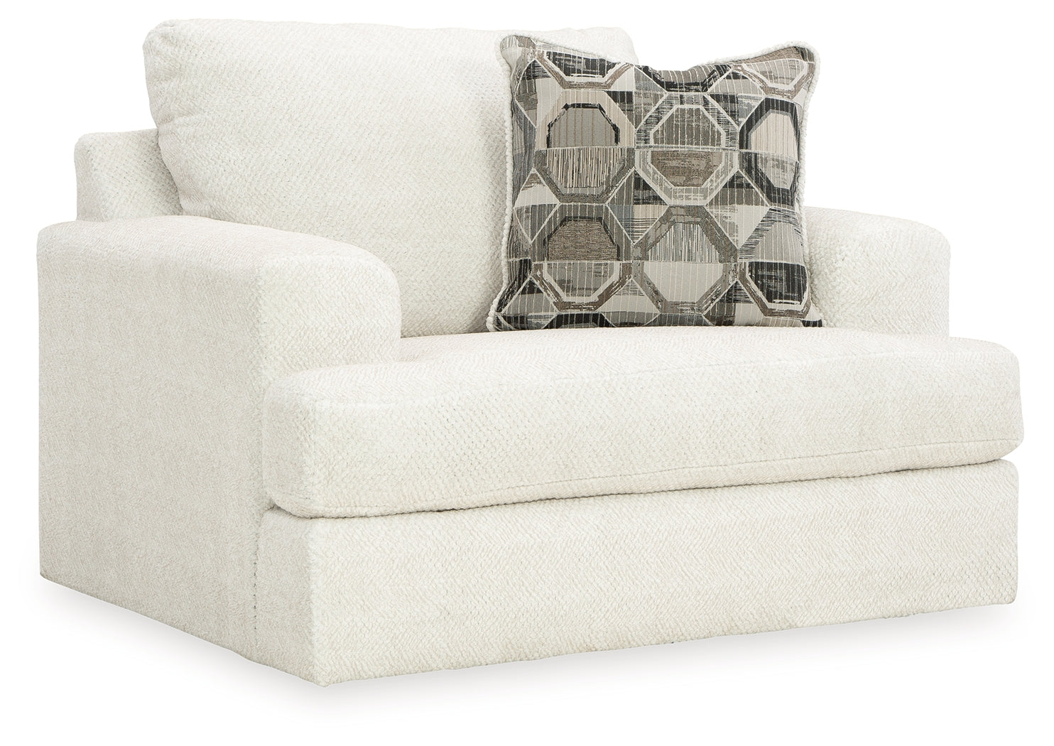 Karinne Linen Oversized Chair - 3140323 - Luna Furniture - Dallas Store