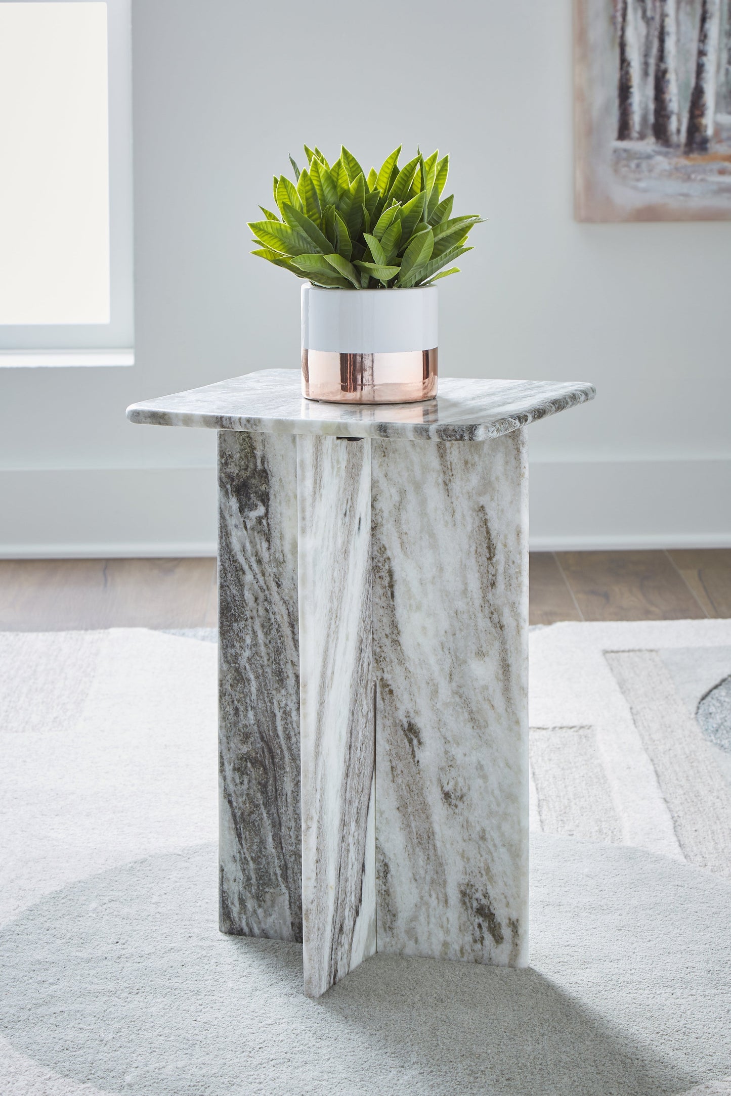 Keithwell Gray Accent Table - A4000611 - Luna Furniture - Dallas Store
