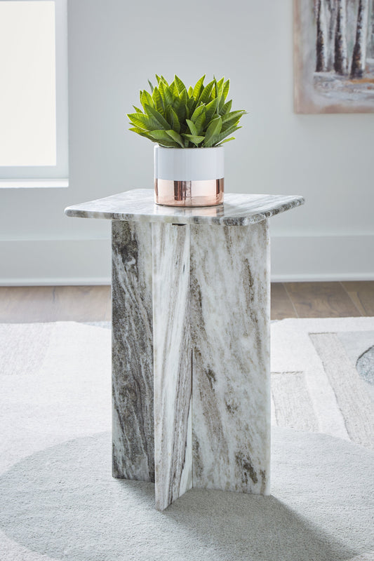 Keithwell Gray Accent Table - A4000611 - Luna Furniture - Dallas Store