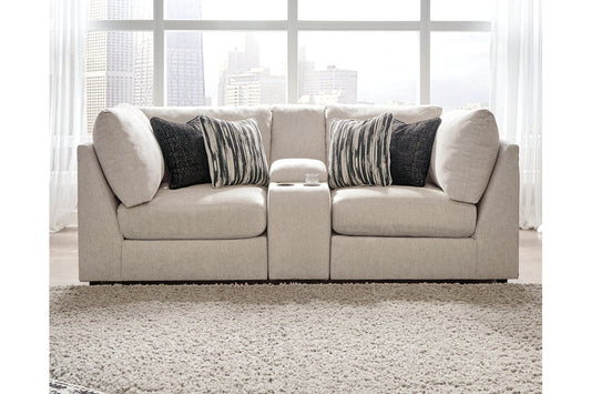 Kellway Bisque 3-Piece Sectional - SET | 9870757 | 9870777(2) - Luna Furniture - Dallas Store