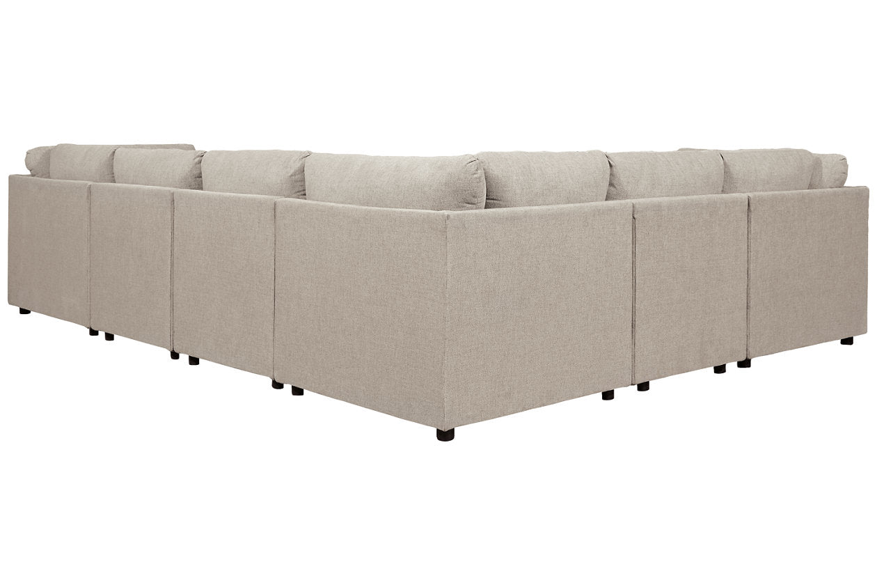 Kellway Bisque 6-Piece Sectional - SET | 9870777(3) | 9870746(3) | 9870711 - Luna Furniture - Dallas Store