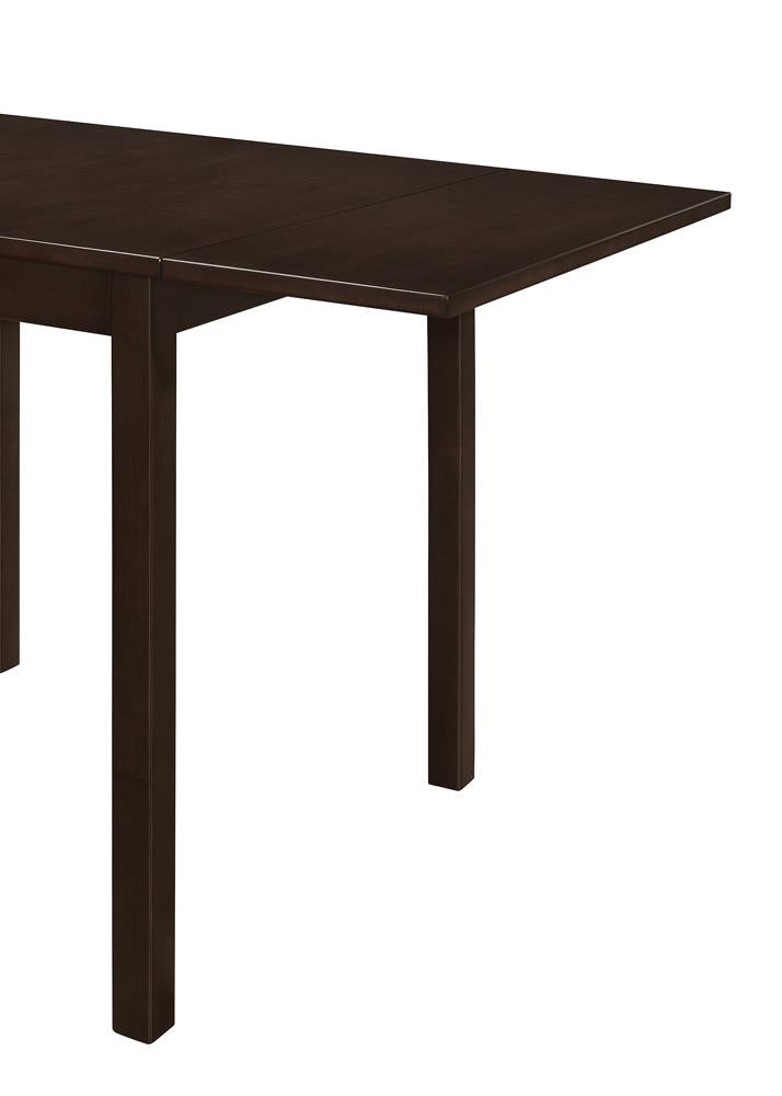 Kelso Cappuccino Rectangular Dining Table with Drop Leaf - 190821 - Luna Furniture - Dallas Store
