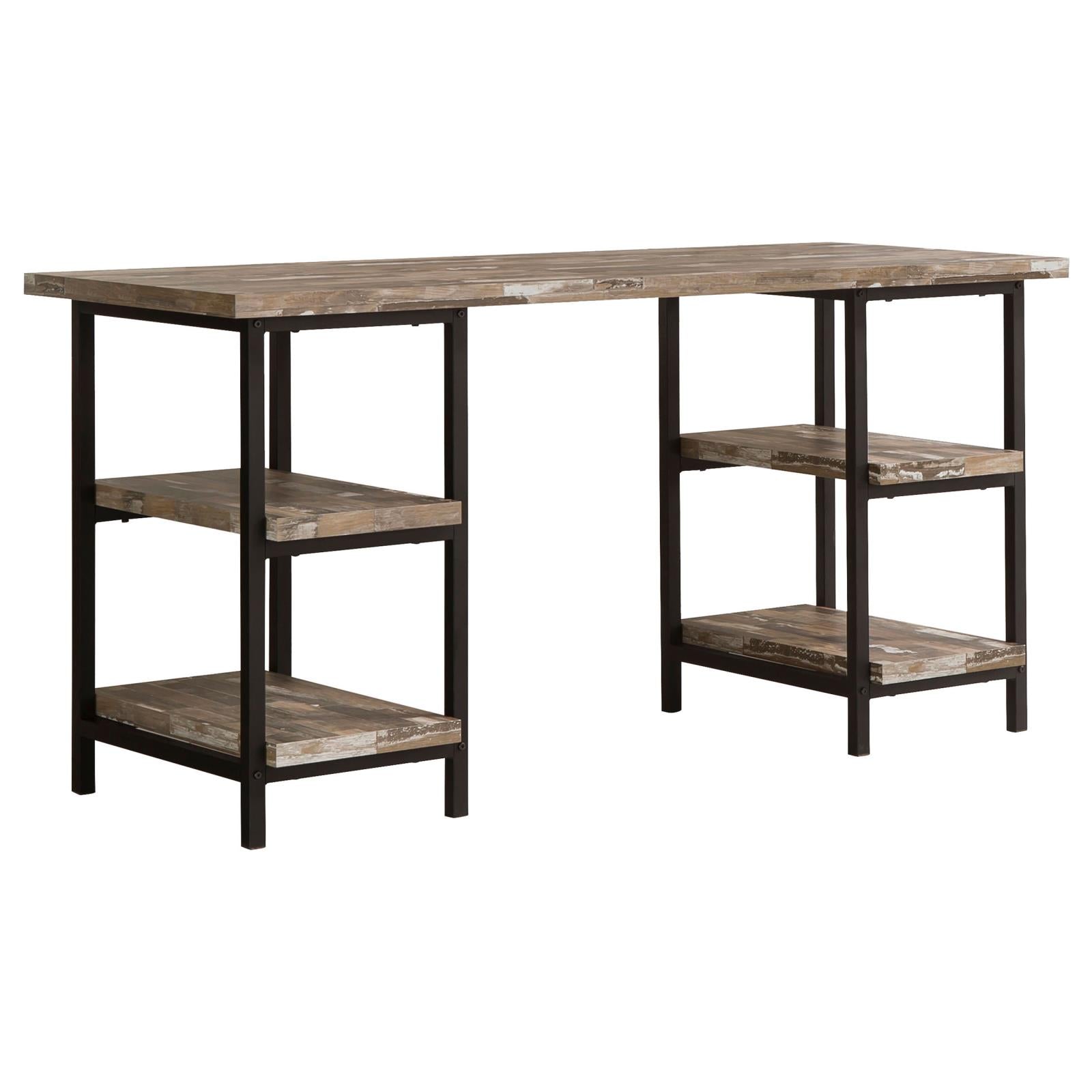 Kemper Salvaged Cabin 4-Shelf Writing Desk - 801551 - Luna Furniture - Dallas Store