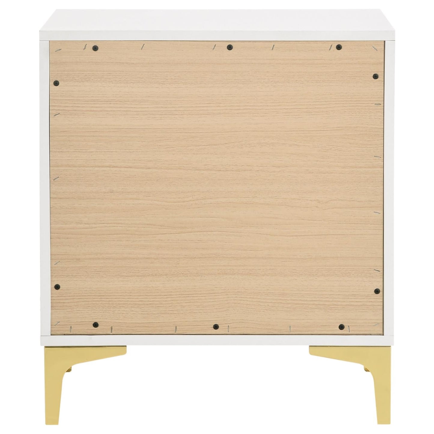 Kendall 2-Drawer Nightstand White - 224402 - Luna Furniture - Dallas Store