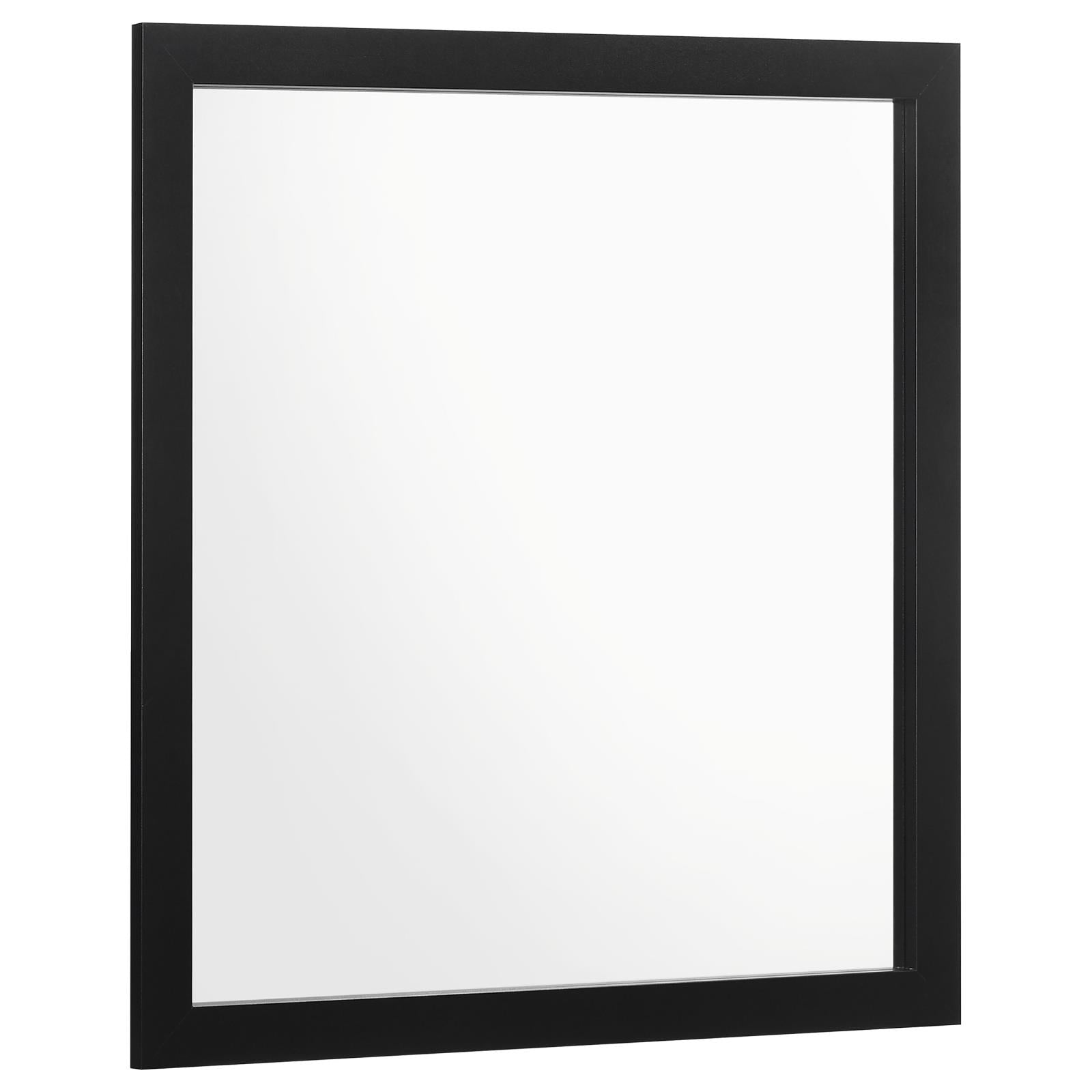 Kendall Black Square Dresser Mirror - 224454 - Luna Furniture - Dallas Store
