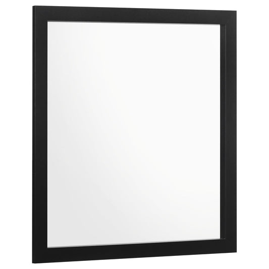 Kendall Black Square Dresser Mirror - 224454 - Luna Furniture - Dallas Store