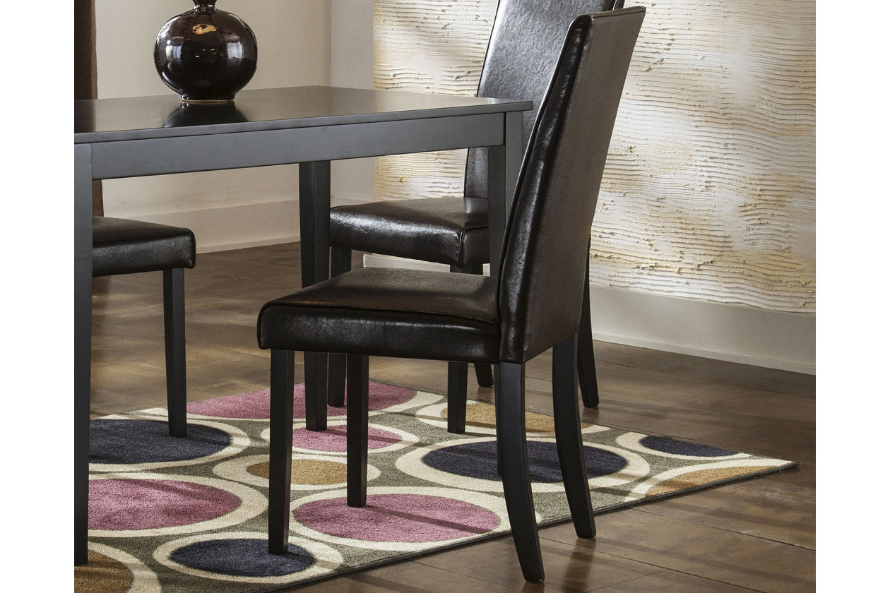 Kimonte Dark Brown Dining Chair, Set of 2 - D250-02 - Luna Furniture - Dallas Store