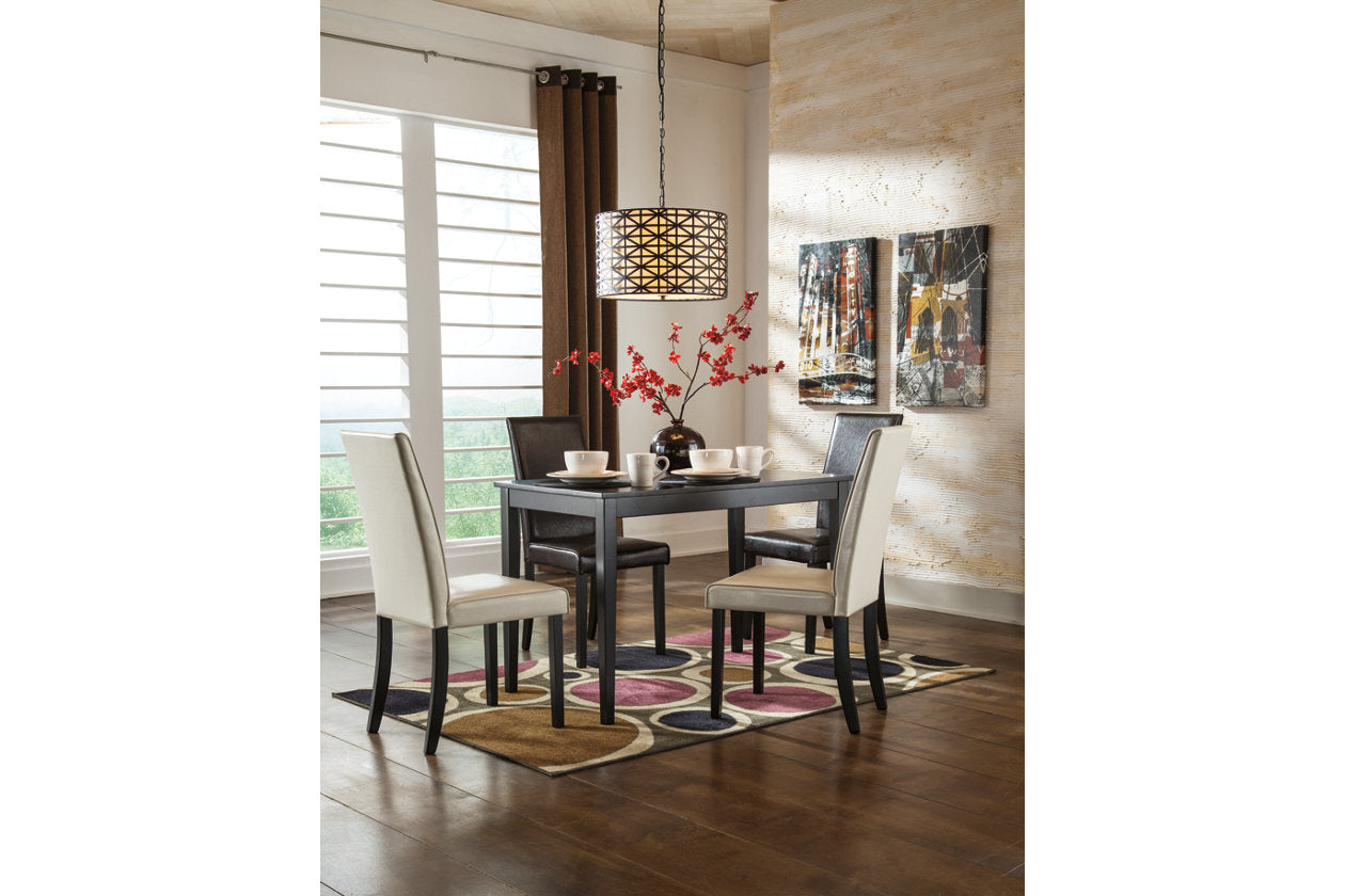 Kimonte Dark Brown Dining Chair, Set of 2 - D250-02 - Luna Furniture - Dallas Store