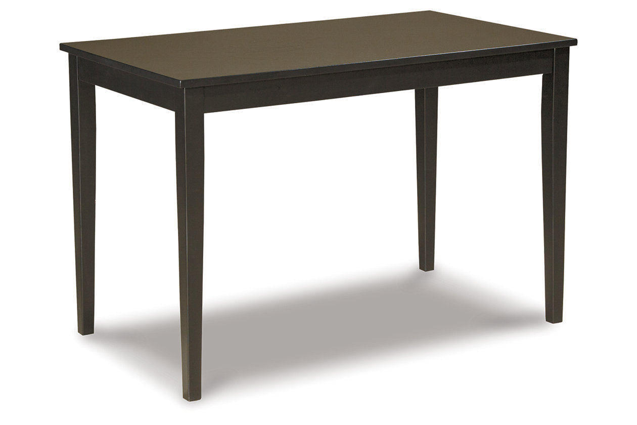 Kimonte Dark Brown Dining Table - D250-25 - Luna Furniture - Dallas Store