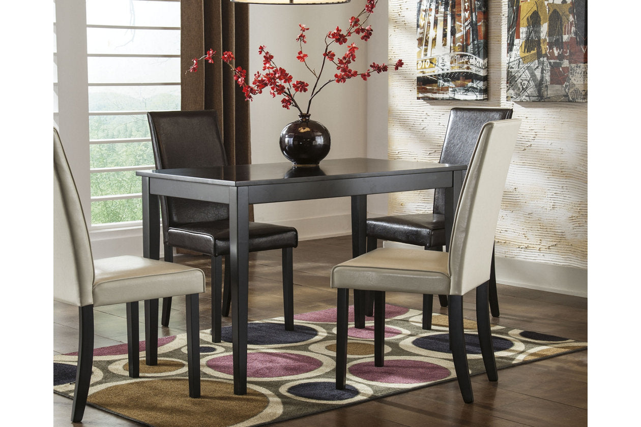 Kimonte Dark Brown Dining Table - D250-25 - Luna Furniture - Dallas Store