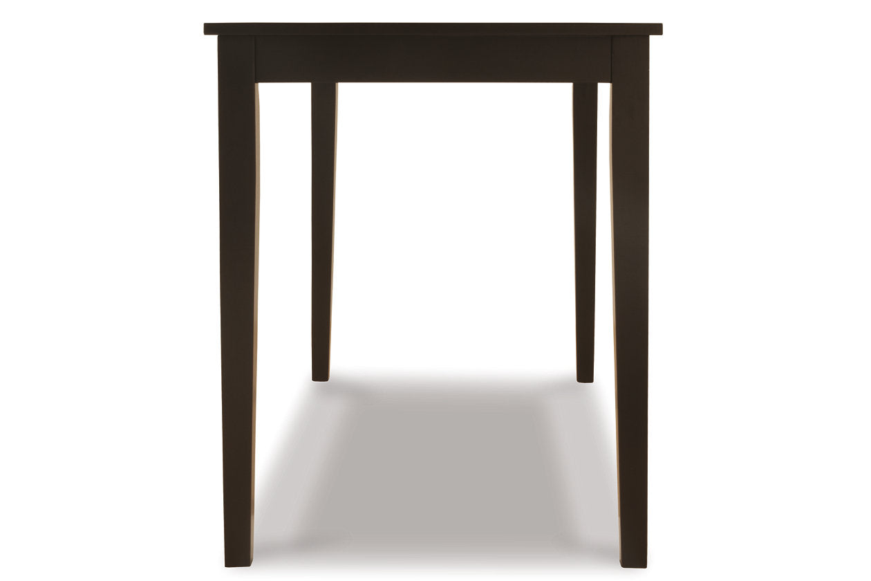 Kimonte Dark Brown Dining Table - D250-25 - Luna Furniture - Dallas Store