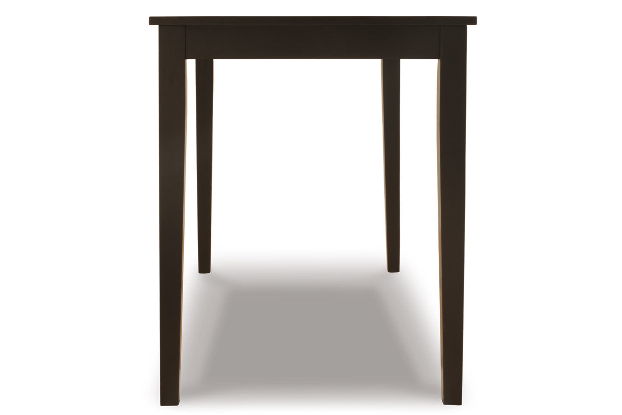 Kimonte Dark Brown Dining Table - D250-25 - Luna Furniture - Dallas Store