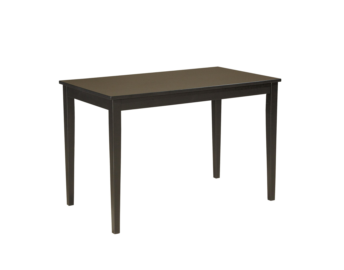 Kimonte Dark Brown/Ivory 5-Piece Rectangular Dining Set - SET | D250-25 | D250-01(2) - Luna Furniture - Dallas Store
