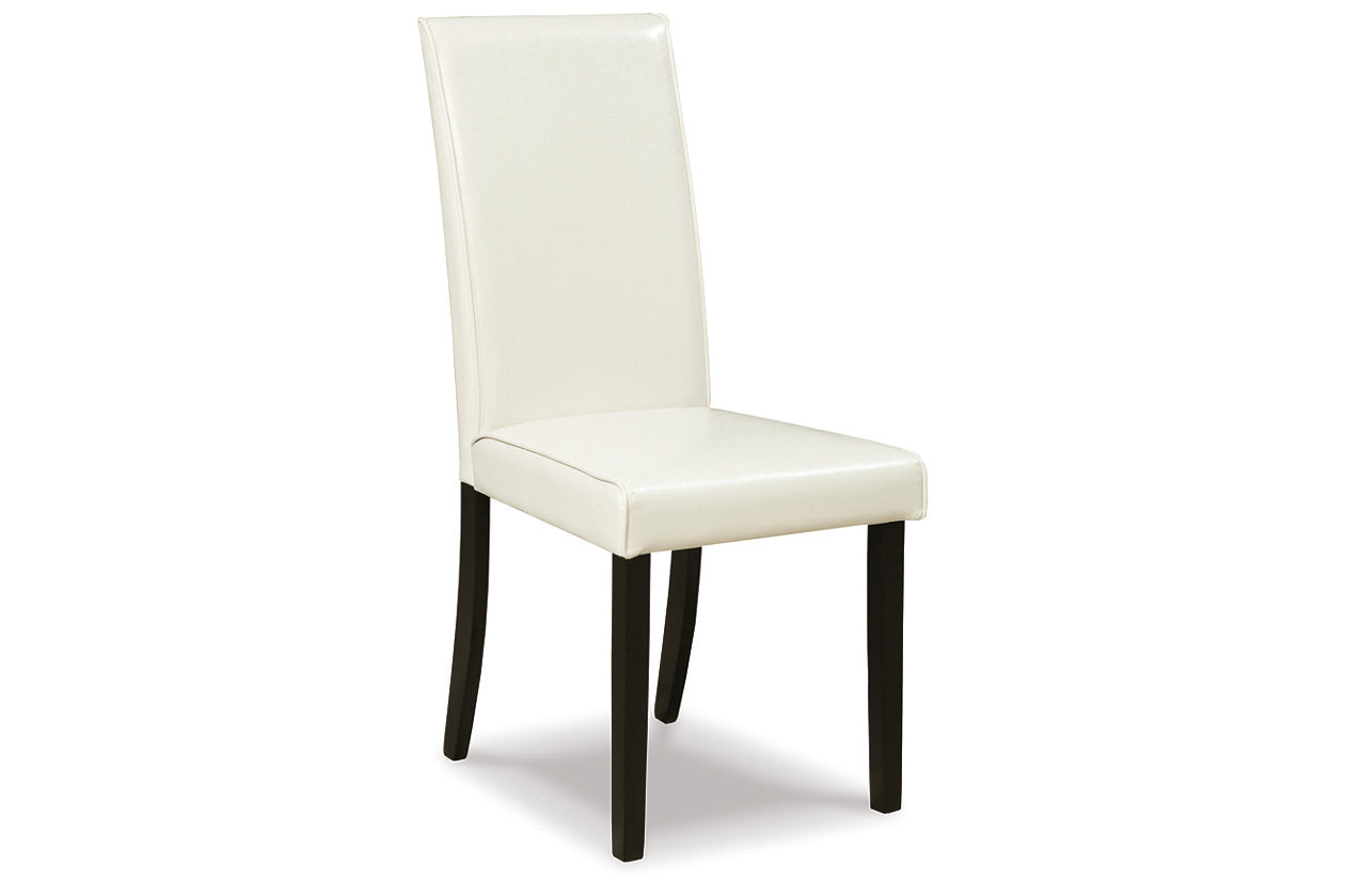 Kimonte Ivory Dining Chair, Set of 2 - D250-01 - Luna Furniture - Dallas Store