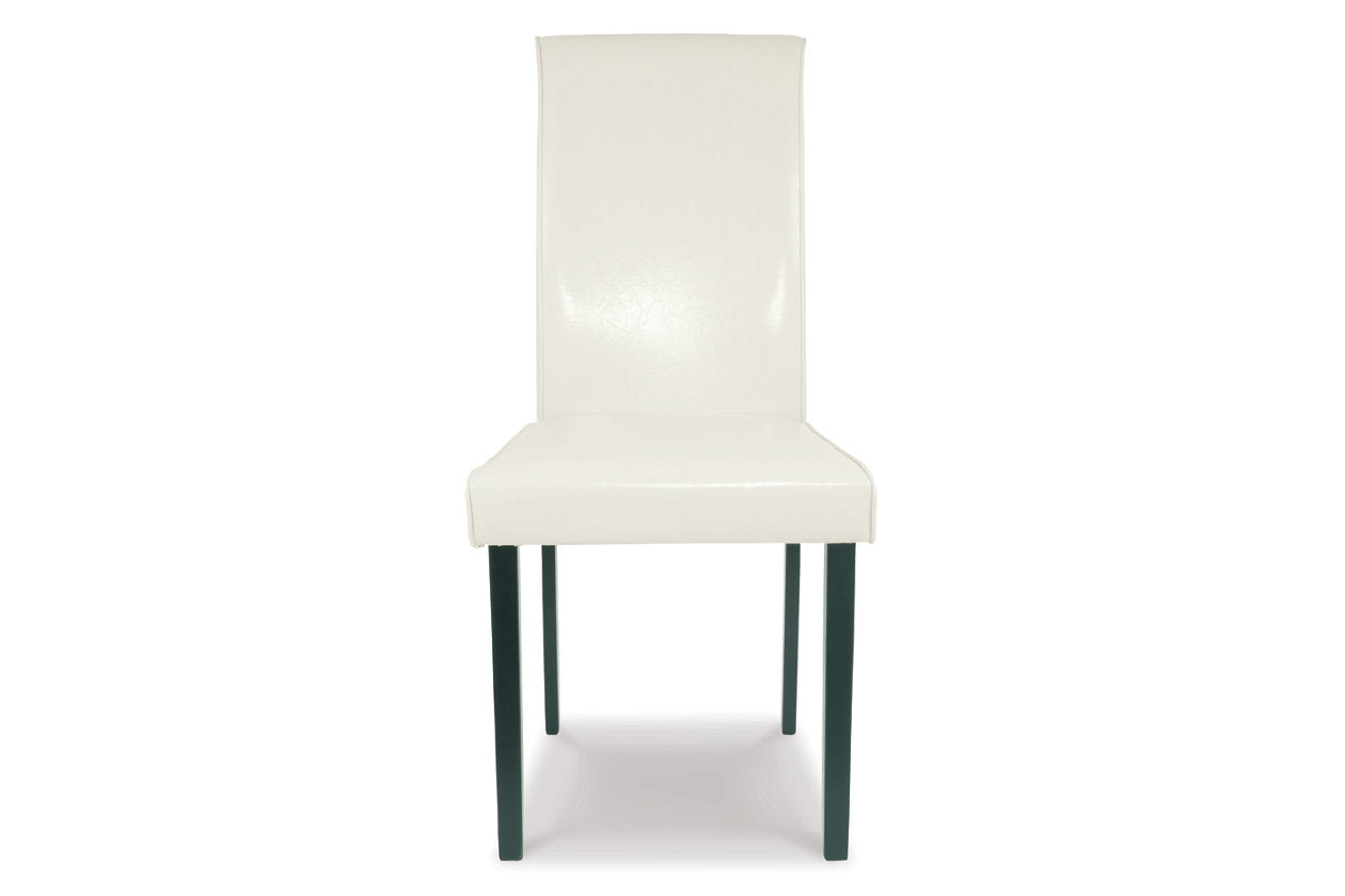 Kimonte Ivory Dining Chair, Set of 2 - D250-01 - Luna Furniture - Dallas Store
