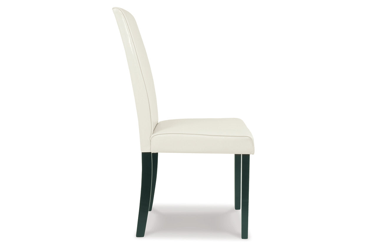 Kimonte Ivory Dining Chair, Set of 2 - D250-01 - Luna Furniture - Dallas Store