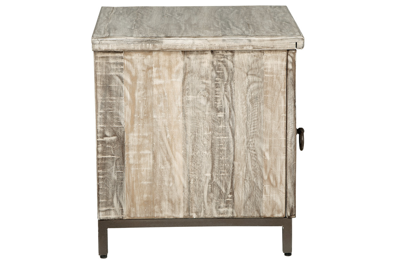 Laddford Whitewash Accent Cabinet - A4000506 - Luna Furniture - Dallas Store