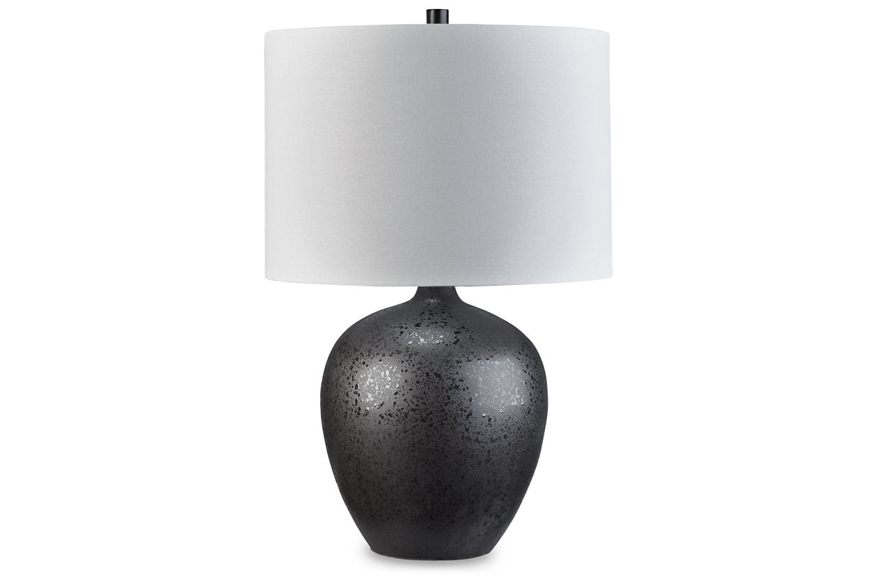 Ladstow Black Table Lamp - L123894 - Luna Furniture - Dallas Store