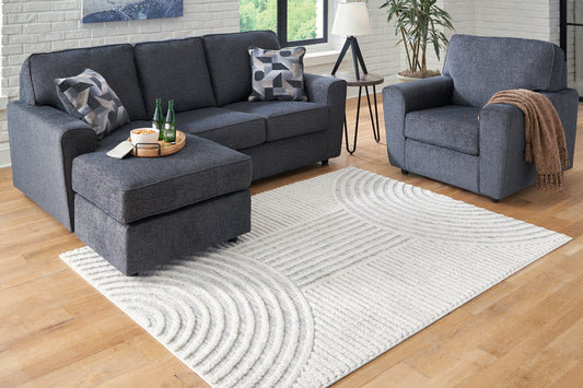 Lambworth Gray/Cream Large Rug - R405341 - Luna Furniture - Dallas Store
