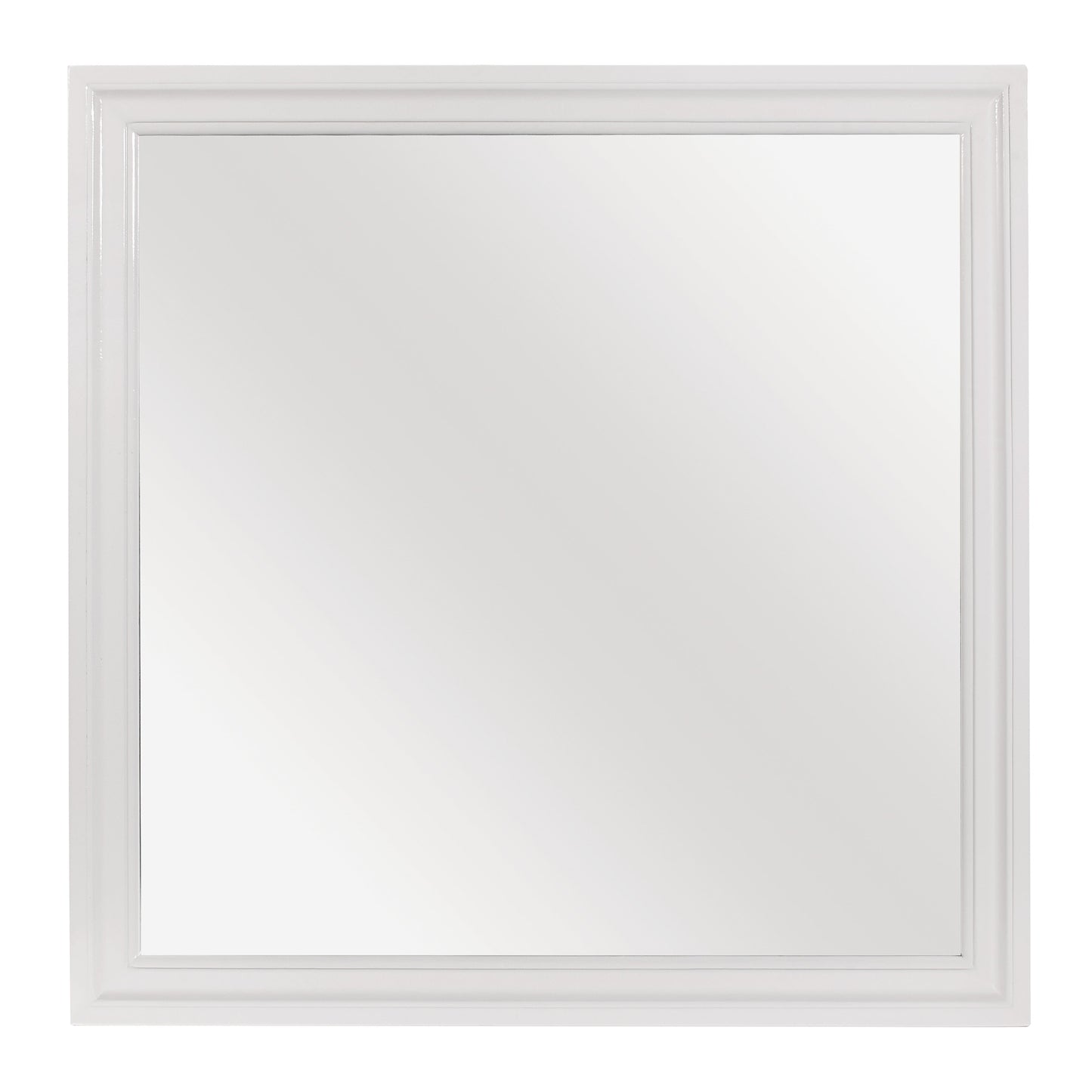 Lana White Mirror (Mirror Only) - 1556W-6 - Luna Furniture - Dallas Store
