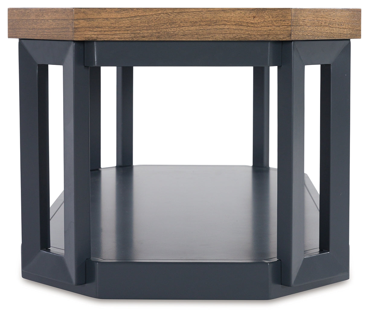 LANDOCKEN Brown/Blue Table, Set of 3 - T402-13 - Luna Furniture - Dallas Store