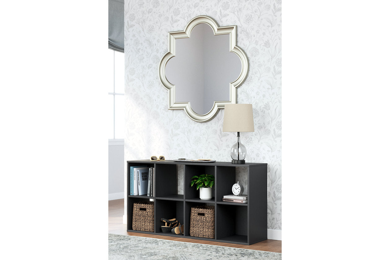 Langdrew Black Eight Cube Organizer - EA4957-4X2 - Luna Furniture - Dallas Store
