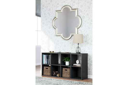 Langdrew Black Eight Cube Organizer - EA4957-4X2 - Luna Furniture - Dallas Store